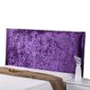 Oversized Stretch Velvet Headboard Cover for King-Size Beds view 1