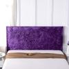 Oversized Stretch Velvet Headboard Cover for King-Size Beds view 2