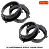 Mediadox Ground Zero 6.5 in Hyundai Front/Rear Speaker Set view 2