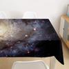Hearda Washable Rectangular Polyester Tablecloth, Cosmic Swirl, 150 x 150 cm view 4