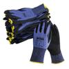 NITREX 241PC18 Work and Protective Gloves, Cut Protection Class C, PU Palm Coating, 10 Pairs, Size 9 view 1