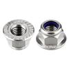 DIN 6926 M12 Self-Locking Flange Nuts, A2 Stainless Steel, 100 pcs view 1