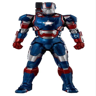 threezero Marvel Infinity Saga Iron Patriot Deluxe Action Figure, 1:12 Scale (Online)