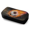 Belidome Portable Pencil Case with Galaxy, Football & Fire Designs view 2