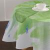Highdi Round Washable Tablecloth, 3D Four-Leaf Clover, Waterproof, 160 cm, Graffiti Painting view 4