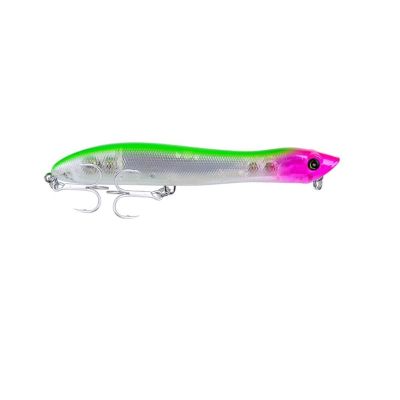 LINFFSTR 5-Piece 125 mm 19 g Floating Popper Lures with Treble Hooks, Color J
