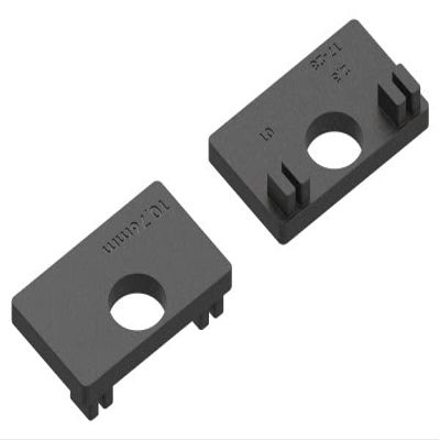 1 Pair of Rubber Casters for Model 27, 10.76 mm Laminated Safety Glass