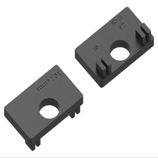 1 Pair of Rubber Casters for Model 27, 10.76 mm Laminated Safety Glass