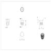 Plastic Cap for 16 mm Round Tube view 2