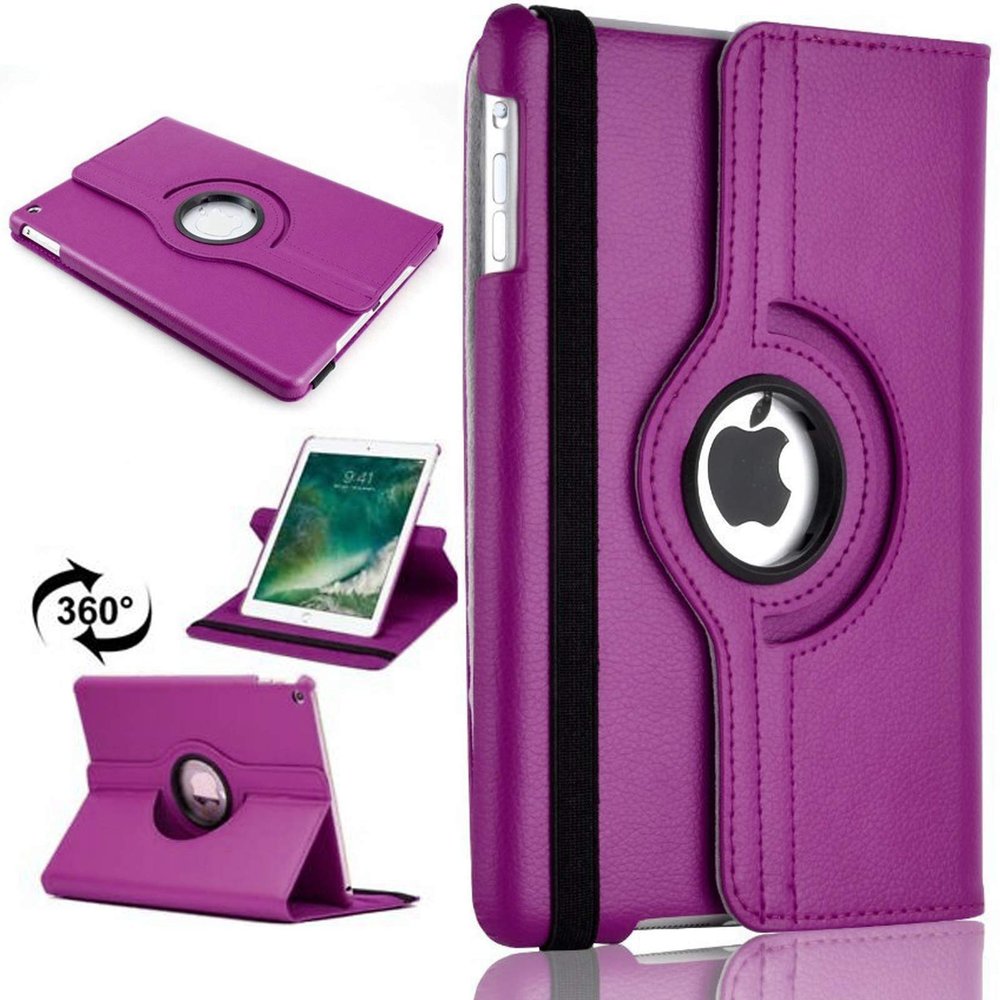 Protective Case for iPad mini 1/2/3, PU Leather, Purple