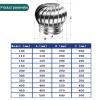 SHUDONGDEN 150 mm Stainless Steel Rotating Chimney Cap view 2