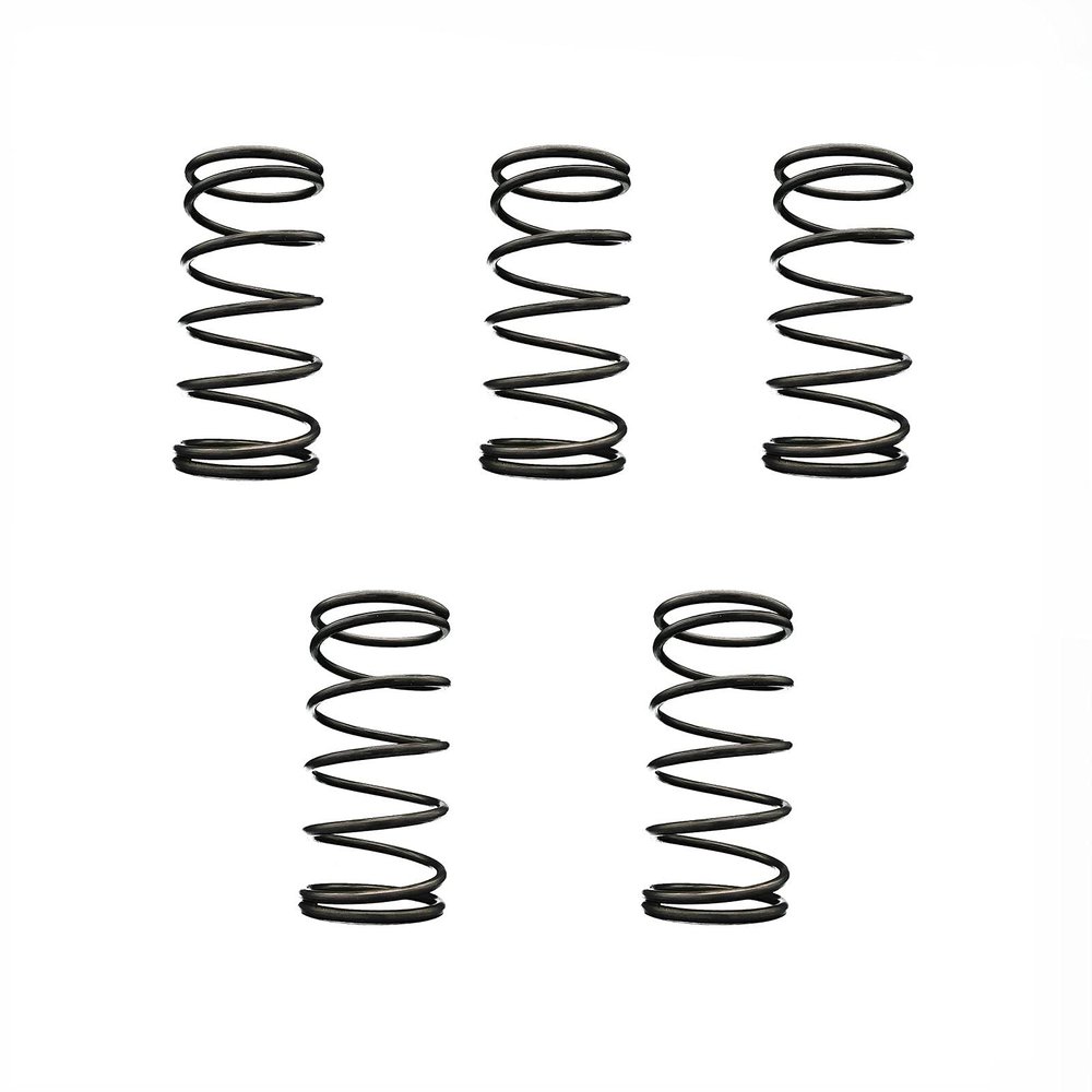 Pangocho 5-Pack Compression Springs, 3 mm Wire x 22 mm OD x 20–100 mm Free Length, Spring Steel (Size: 3x22x40 mm)