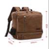 Vintage Canvas Backpack for Men, Large-Capacity Travel Laptop Backpack, Army Green view 2