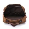 Vintage Canvas Backpack for Men, Large-Capacity Travel Laptop Backpack, Army Green view 4