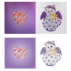 5-Piece DIY 5D Diamond Painting Cat Greeting Card Set with Envelopes, Style 8 view 2