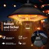 TRESKO 1200W Ceiling-Mounted Heater with Remote Control for Indoor & Outdoor Use view 4