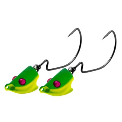 Senshu Offset Shaky Head 7 g - Green Weenie - 2 pcs.