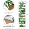 Green Leaves Plant Stripe Skateboard Grip Tape, Sandpaper, Longboard, Scooter Deck, 2-Pack view 3