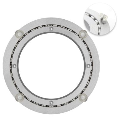 Aluminum Lazy Susan Swivel Bearing, 20 in (500 mm), Heavy-Duty TV Turntable