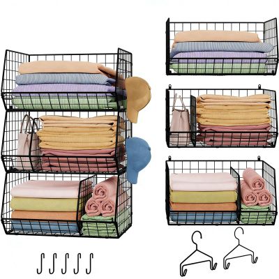 Jautokerdar 3-Tier Hanging Closet Organizer