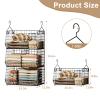 Jautokerdar 3-Tier Hanging Closet Organizer view 3