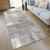 SGLGSTORE Gray Modern Non-Slip Hallway Runner Rug, Washable Polyester, 50–100 cm Wide view 3