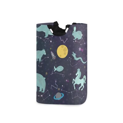 Linomo Constellation Space Foldable Waterproof Laundry Basket