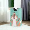 Linomo Cute Fox Laundry Hamper, Waterproof and Foldable view 2