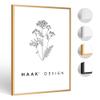 Haak HaakDesign Alena Slim Aluminum Picture Frame, 20 x 30 cm, Gold, Photo Frame, Gift Idea view 1