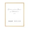 Haak HaakDesign Alena Slim Aluminum Picture Frame, 20 x 30 cm, Gold, Photo Frame, Gift Idea view 2