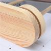 NIUXICH Double Yarn Ball Holder, Wooden Yarn Organizer view 3