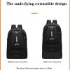 QQYG 60L Expandable Outdoor Backpack for Men and Women, Red view 4