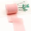 LINLN 5 m/Roll 3.8/5 cm Handmade Frayed-Edge Chiffon Silk Ribbon view 3