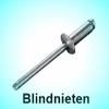500 Blind Rivets Aluminum/Steel 3.0 x 16.0 mm, Flat Head, 10–13 mm Grip Range, DIN 7337 view 3