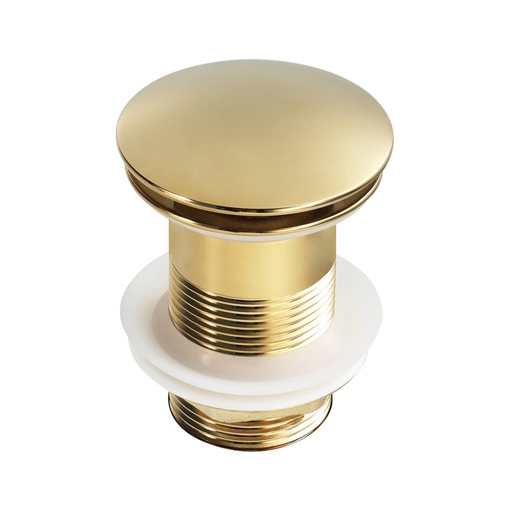 MMBBOD Universal Pop-Up Sink Drain Without Overflow