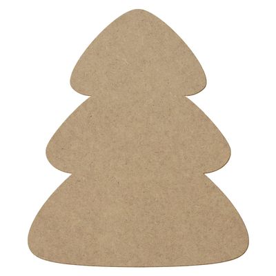 MDF Christmas Tree – Custom Cut, 3–50 cm, for Crafts & Décor