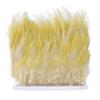 LINLN 1-Meter Saddle Pheasant Feather Fringe, 3–5 in Natural Rooster Feather Trim view 2