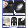 QQYG Oxford Women's Waterproof Laptop Backpack, Black, 31 x 42 x 15 cm view 3