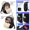 QQYG Oxford Women's Waterproof Laptop Backpack, Black, 31 x 42 x 15 cm view 4
