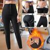 CRRTYL Women's High-Waisted Thermal Sauna Sweat Leggings, Shorts 1, Size S view 4