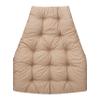 HOBBYGARDEN George Hanging Chair Cushion 120 x 100 cm, Beige Oxford Outdoor Cushion view 4
