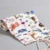 Anawakia Canvas Pencil Roll, 24 Slots, Animal Design view 3