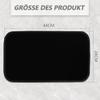 44 × 28 cm Sliding Mat for Coffee Machines and Kitchen Appliances, Fabric + Felt view 2