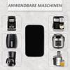 44 × 28 cm Sliding Mat for Coffee Machines and Kitchen Appliances, Fabric + Felt view 4