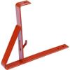 Parotec 150 mm Snow Guard Bracket for Flat Roofing, Red view 1