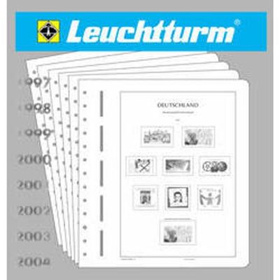 LEUCHTTURM 2021 Supplement: Germany Se-Tenant Issues
