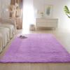CHBIN Purple Faux Fur Shaggy Rug, 50 x 80 cm view 1