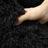 CHBIN Purple Faux Fur Shaggy Rug, 50 x 80 cm view 4