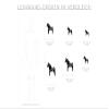 NORDIC WORDS MOTIVISSO Dala Horse Canvas Wall Art, Modern Scandinavian Decor, Black and White, 50 x 50 cm view 4