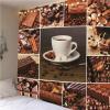 Banemi Aesthetic Tapestry, Large Brown Coffee Chocolate Wall Hanging, 240 x 220 cm view 2